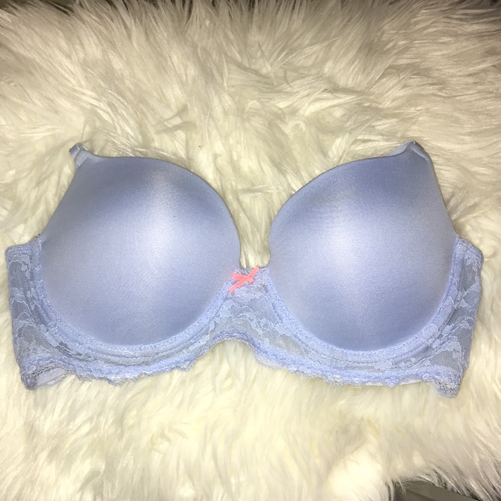 Light Blue Push-up Bra